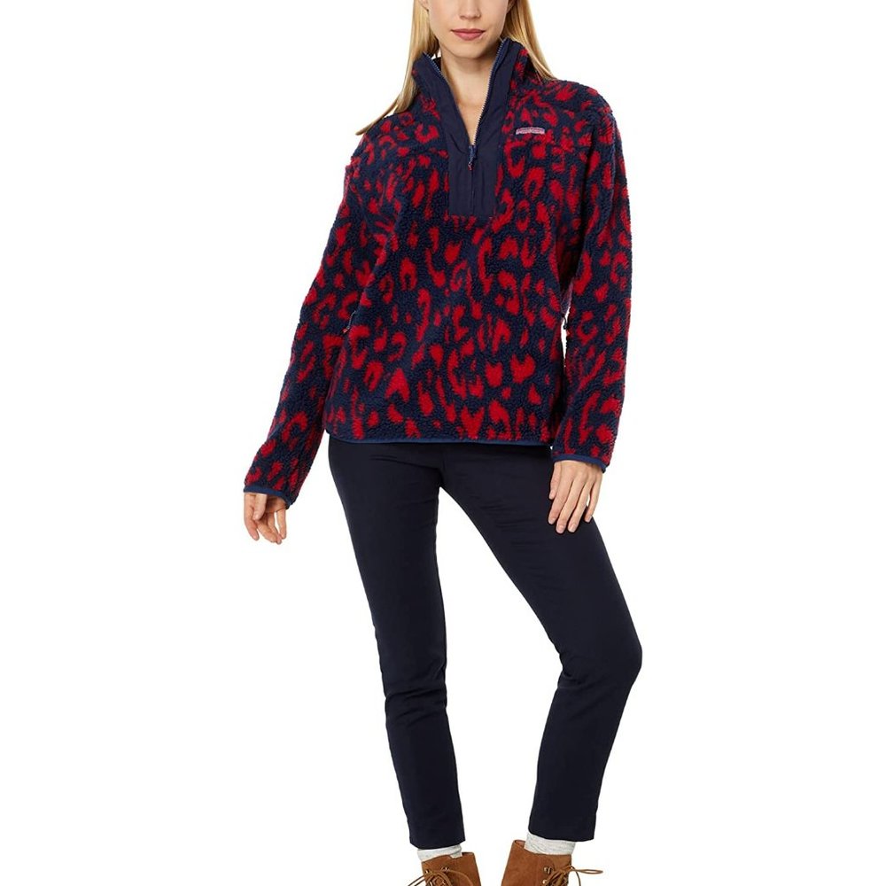 Vineyard Vines $178 Sherpa Fair Isle Deep Bay Popover Sz 2X NWT! - Picture 8 of 8